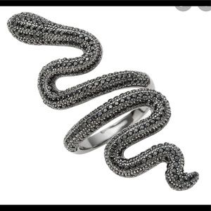 NIB Taylor Swift black snake ring Reputation tour